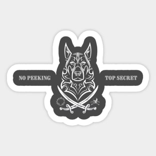 Top Secret Sticker